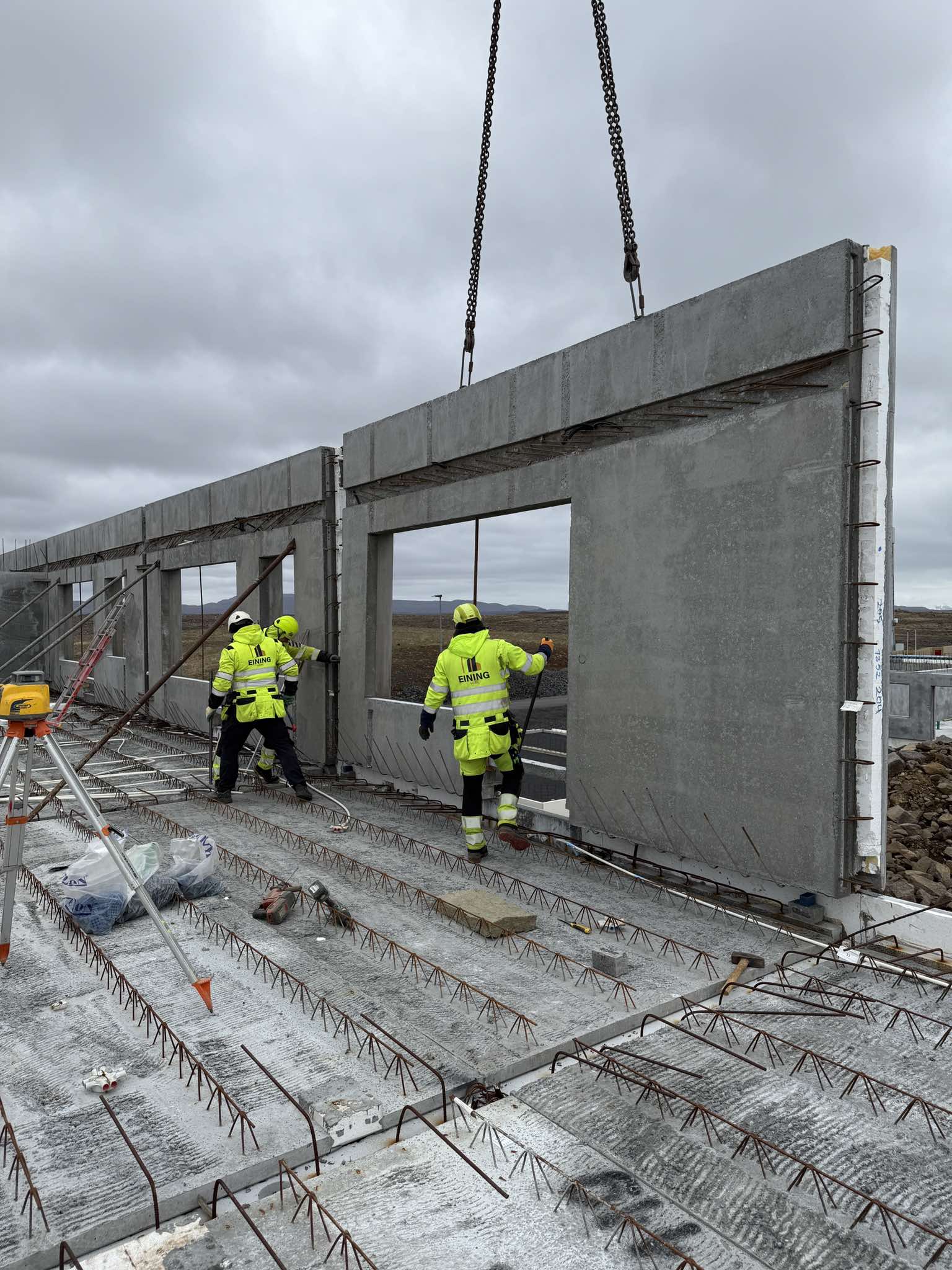 Teymið hjá Eining Verk